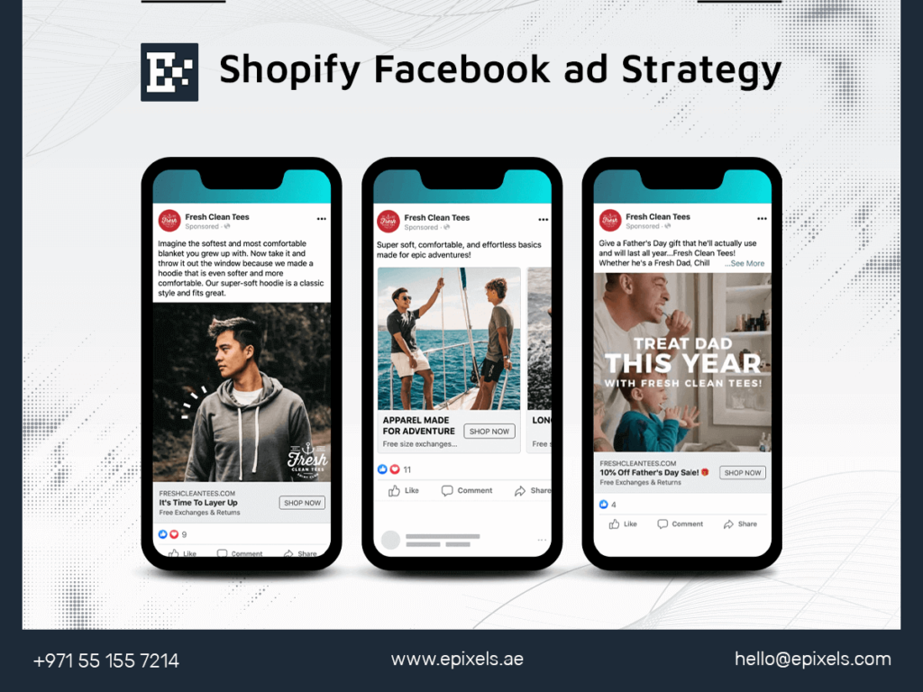 Shopify Facebook ad